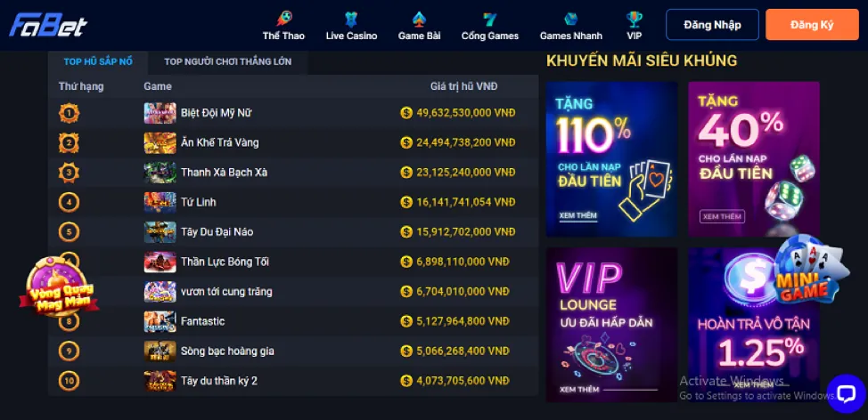 Người chơi mới nhận ưu đãi 8live khuyến mãi